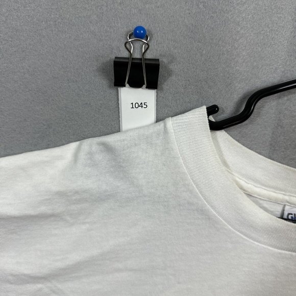 Vintage 90s Bud Light I Love You Man Tee Shirt XL Beer Graphic T-Shirt White - Picture 12 of 13